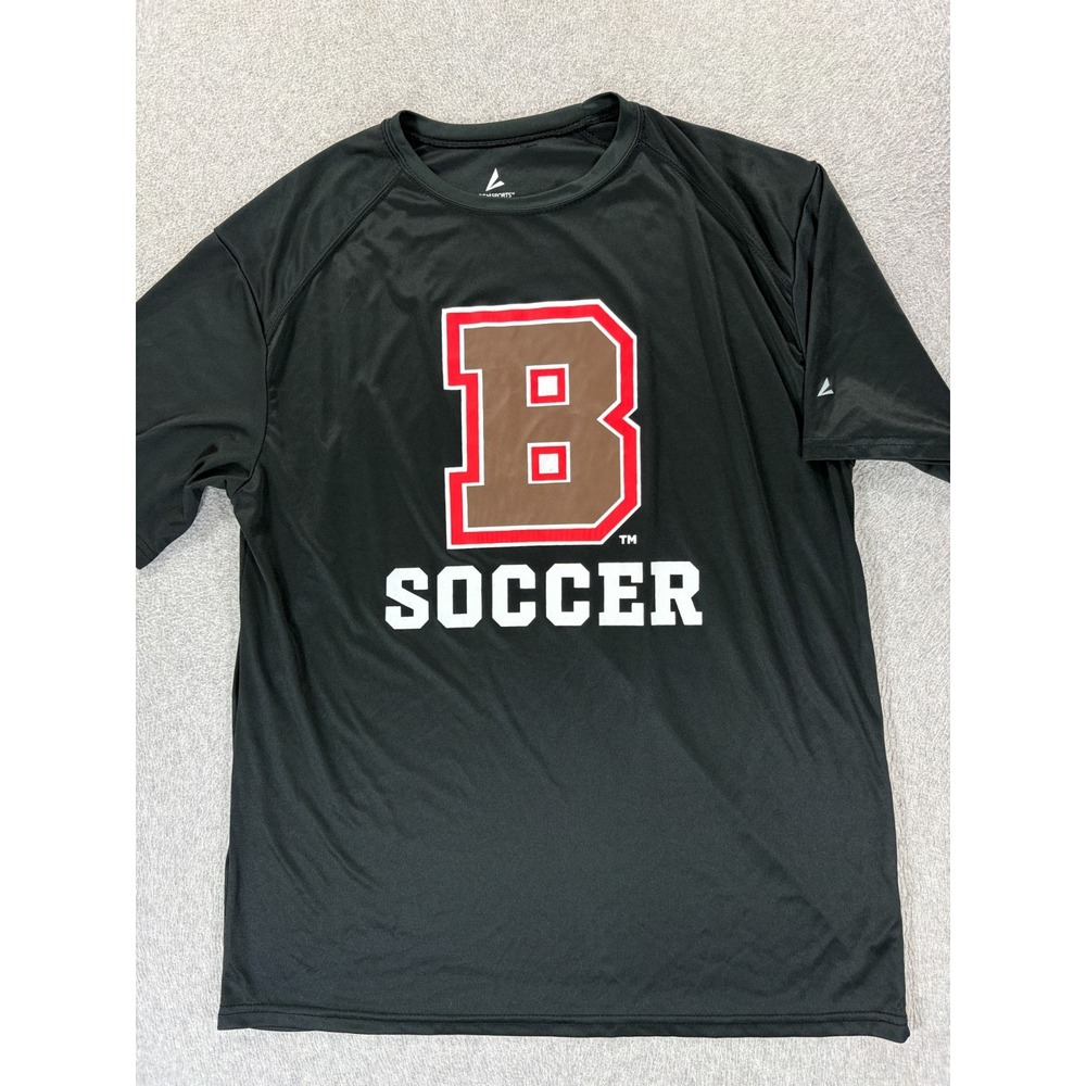 Brown Bears Authentic Team Issue Soccer Practice Shirt (Men's Large) Black